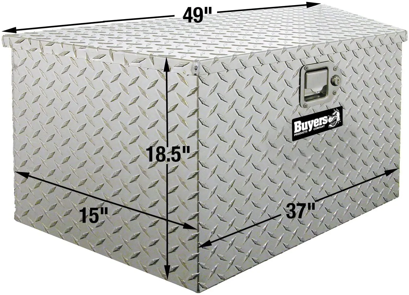 TRAILER TONGUE BOX ALUMINUM